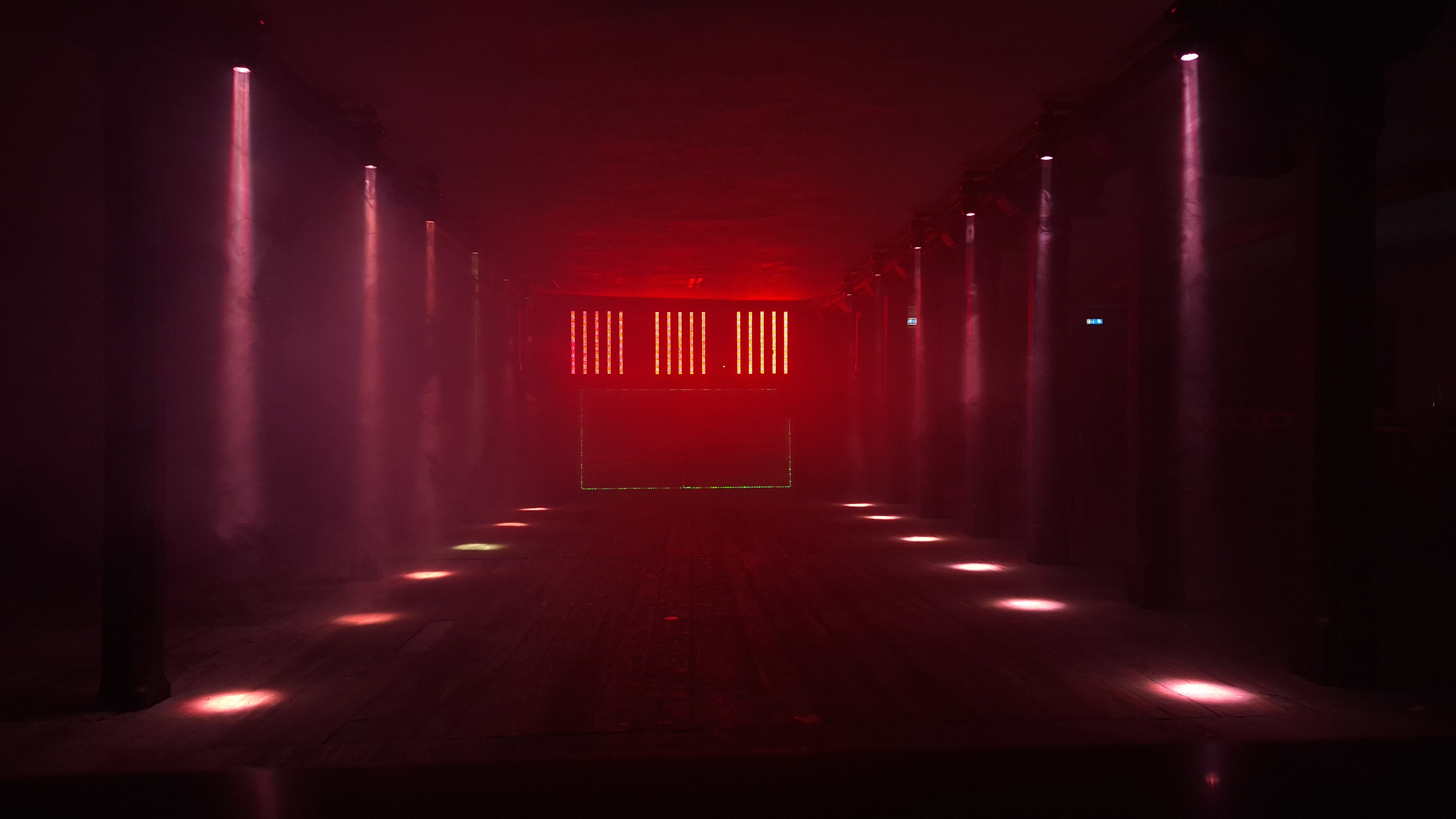 Lichtshow Steinebach